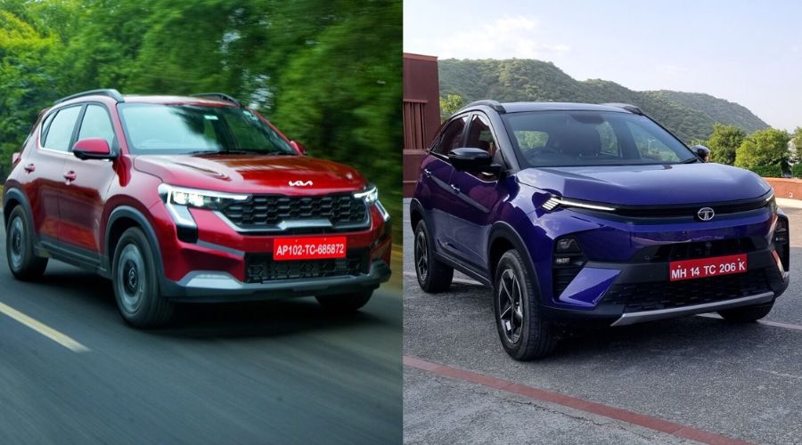 Tata Nexon vs Skoda Kylaq vs Kia Seltos vs Mahindra XUV 3XO : Comparison
