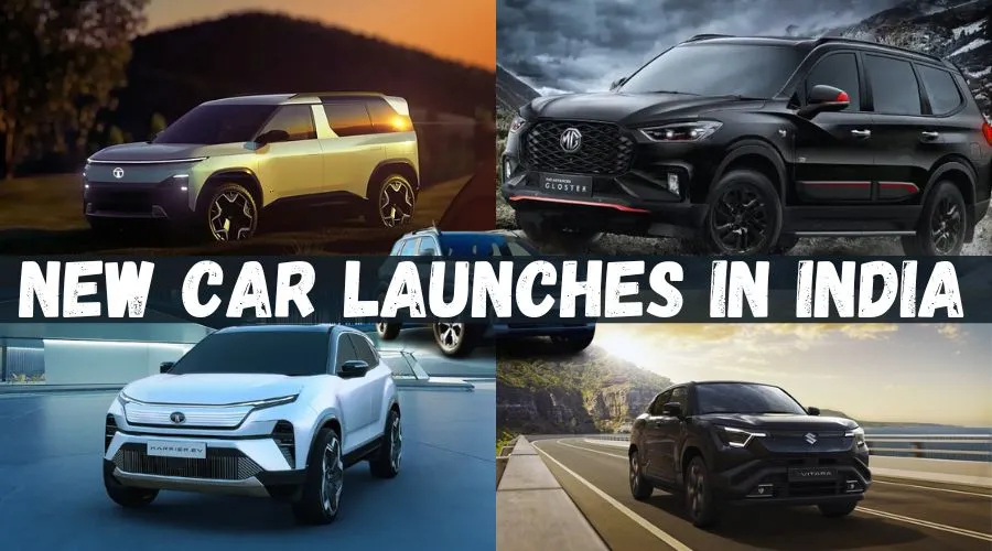 New Car Launch In India 2025: From MG Gloster to eVitara