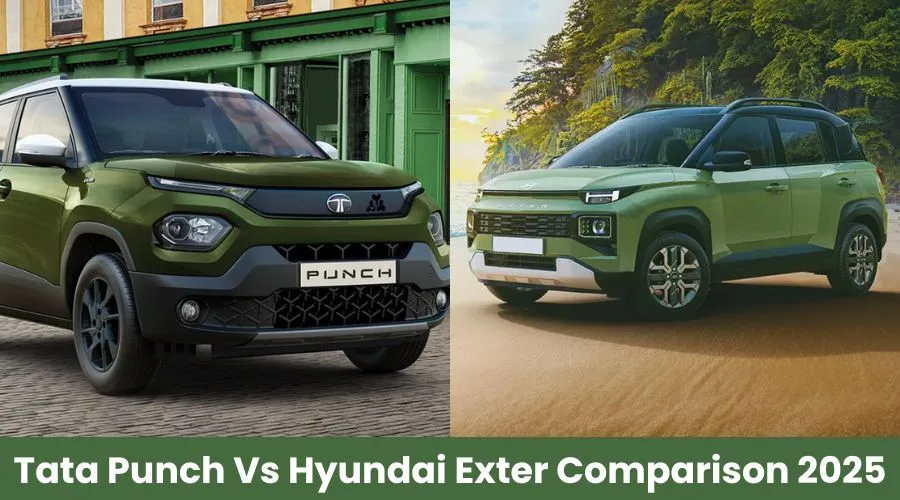 Tata Punch Vs Hyundai Exter Comparison 2025