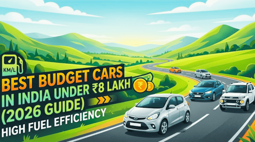 Budget cars on winding road.
