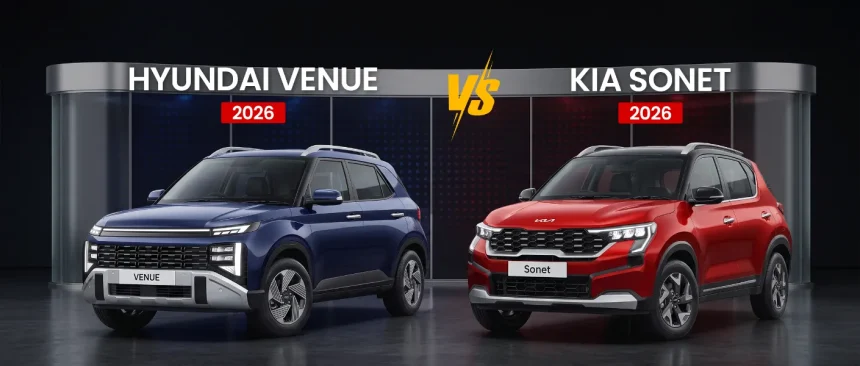 Kia Sonet vs Hyundai Venue