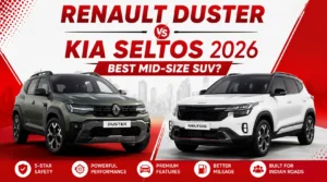 Renault Duster vs Kia Seltos 2026