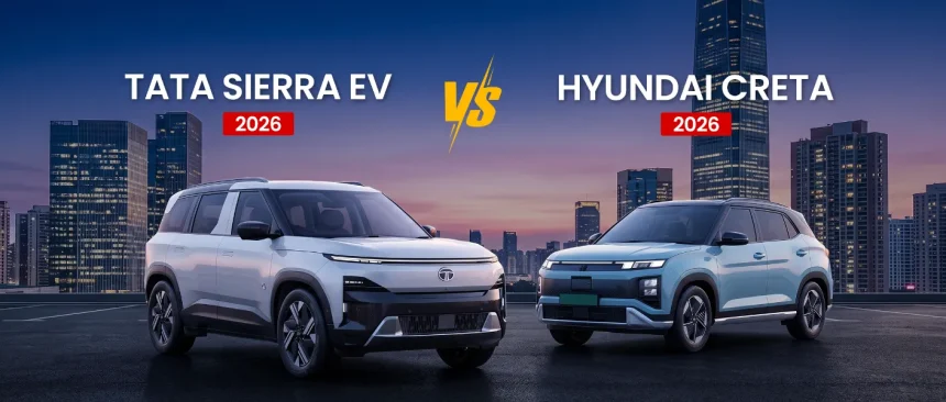 Tata Sierra EV vs Hyundai Creta Electric 2026