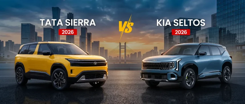Tata Sierra vs Kia Seltos 2026