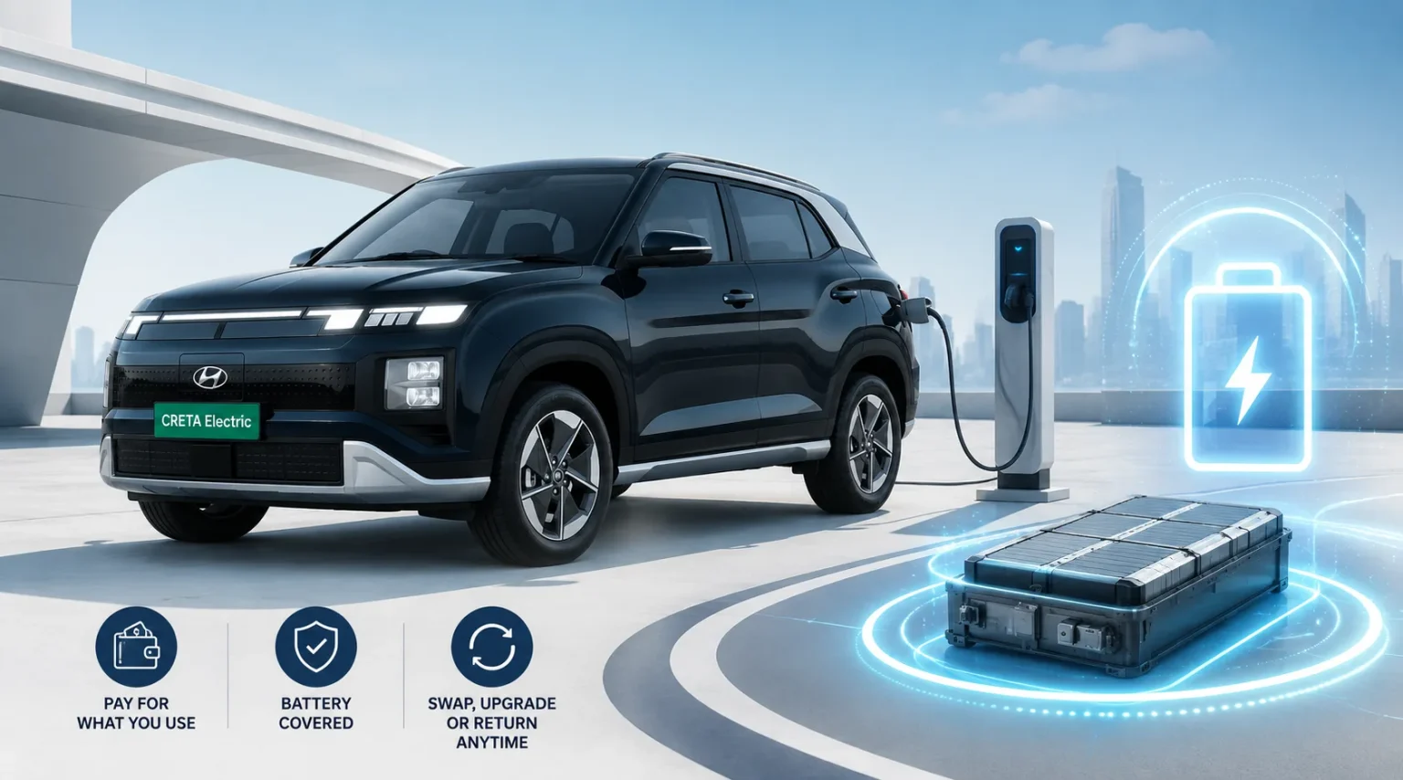 Hyundai Creta Electric Battery-as-a-Service