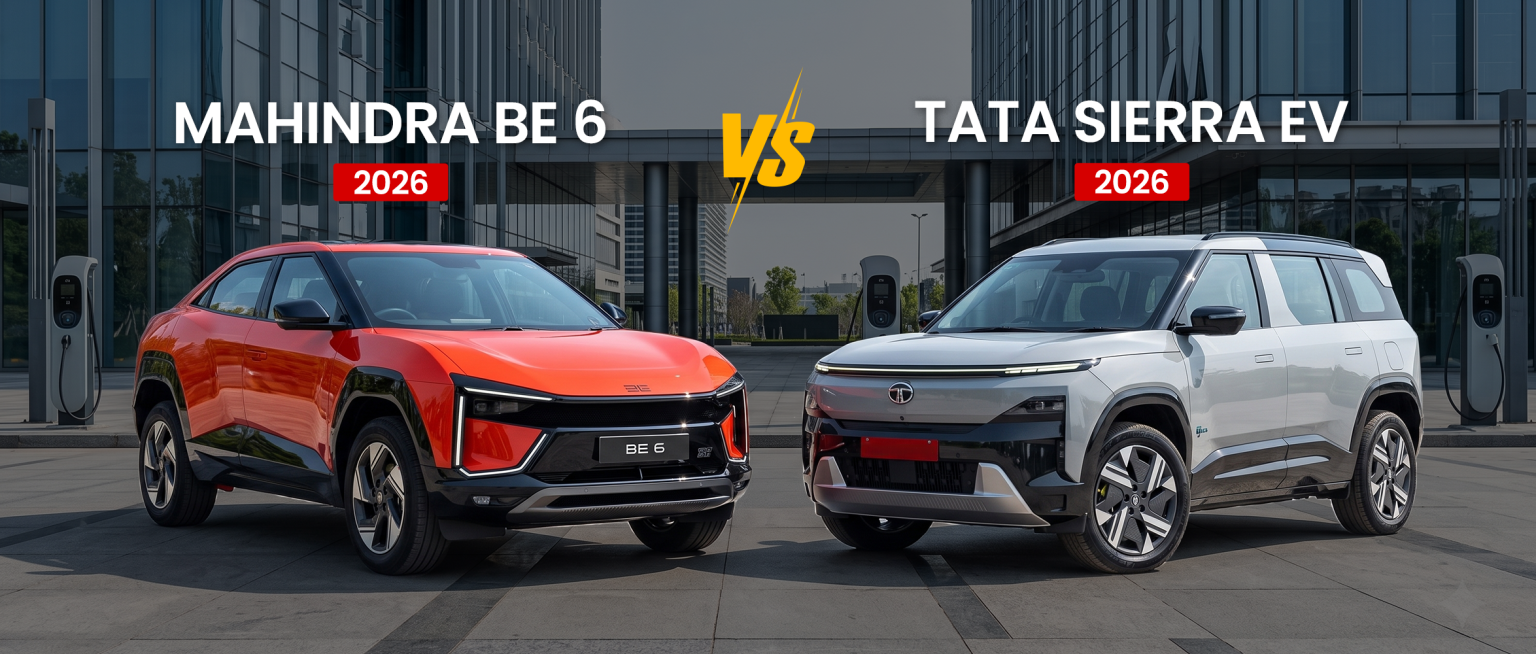 Mahindra BE 6 Vs Tata Sierra EV 2026