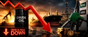Crude Oil Price Crash 2026 What It Means For Your Petrol, Diesel And EV Car Costs In India