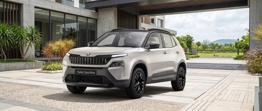 Skoda Kylaq Sportline Arrives At Rs 11.32 Lakh All You Need To Know