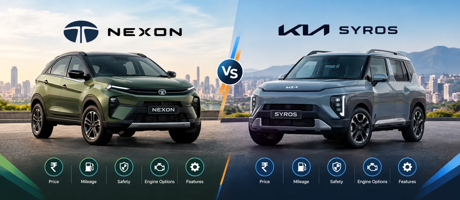 Tata Nexon vs Kia Syros 2026
